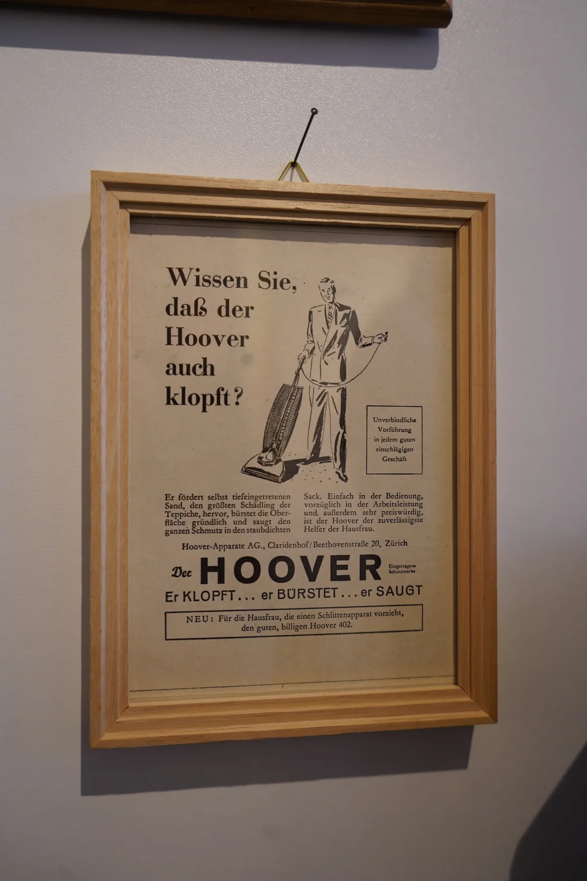 Impressionen von der Sonderausstellung «Das bisschen Haushalt …» im Museum Wetzikon.